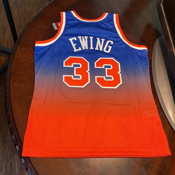 MITCHELL & NESS PATRICK EWING HARDWOOD CLASSIC JERSEY BLENDED - Picture 4 of 4